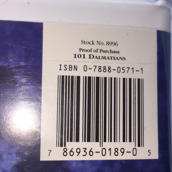 Disney’s 101 Dalmatians VHS Video Movie Glenn Close 8996 - Picture 4 of 7